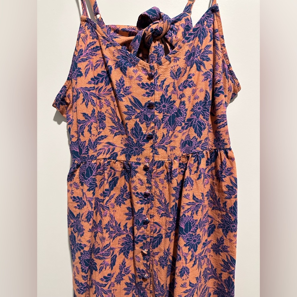 Knee length multicolored dress - Picture 2 of 4